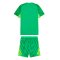 2023-2024 Man City Goalkeeper Mini Kit (Green) (Hart 1)