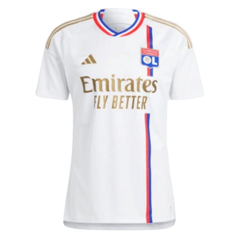 2023-2024 Olympique Lyon Home Shirt (Benrahma 17)