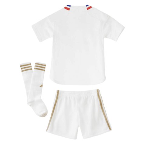 2023-2024 Olympique Lyon Home Mini Kit (Your Name)