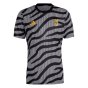 2023-2024 Juventus Pre-Match Shirt (Black) (Your Name)