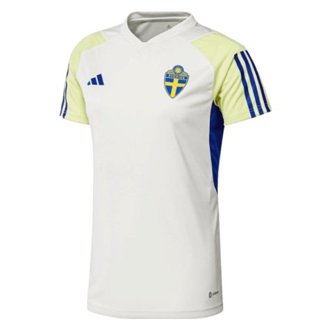 2023-2024 Sweden Training Shirt (White) - Ladies (Jakobsson 10)