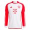 2023-2024 Bayern Munich Long Sleeve Home Shirt (Guerreiro 22)