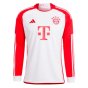 2023-2024 Bayern Munich Long Sleeve Home Shirt (Musiala 42)