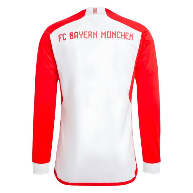 2023-2024 Bayern Munich Long Sleeve Home Shirt