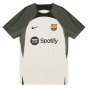 2023-2024 Barcelona Dri-Fit Strike Training Shirt (Grey) (Lewandowski 9)