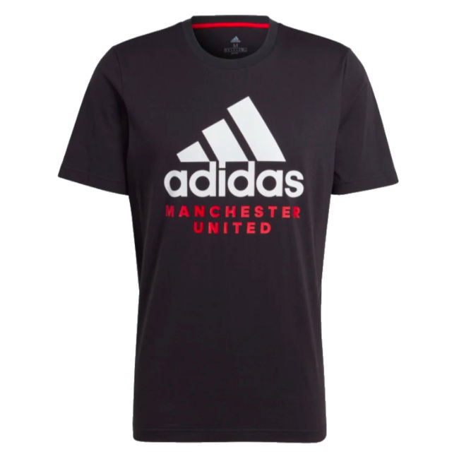 2023-2024 Man Utd DNA Graphic Tee (Black) (Rooney 10)