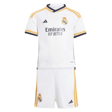 2023-2024 Real Madrid Home Mini Kit (Bellingham 5)