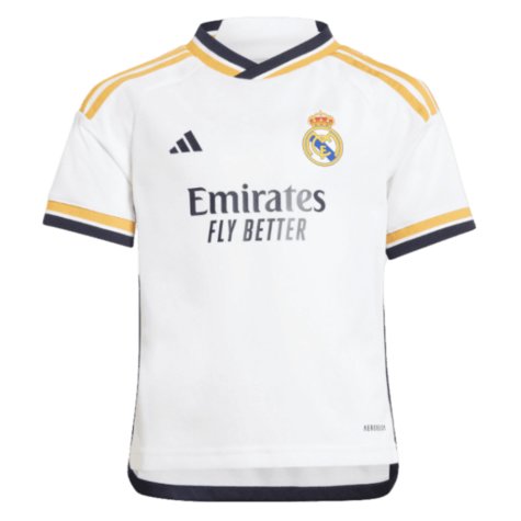 2023-2024 Real Madrid Home Mini Kit (Di Stefano 9)