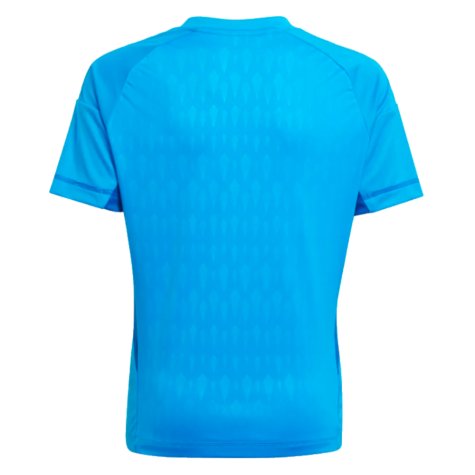 2023-2024 Juventus Home Goalkeeper Shirt (Blue) - Kids (Buffon 1)