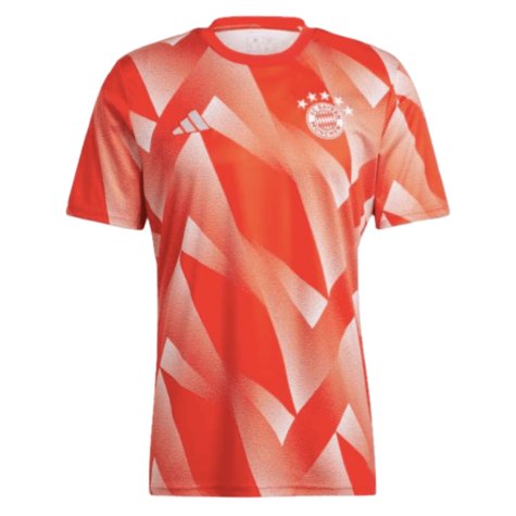 2023-2024 Bayern Munich Pre-Match Shirt (Red) (Mane 17)