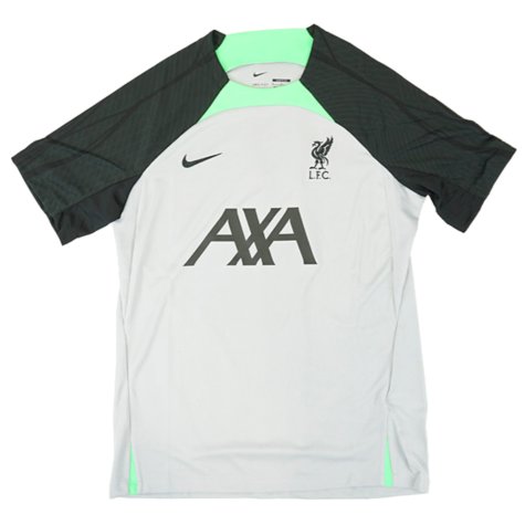 2023-2024 Liverpool Dri-Fit Strike Training Shirt (Grey) (Diogo J 20)