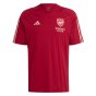 2023-2024 Arsenal Training Tee (Red) (Merson 10)