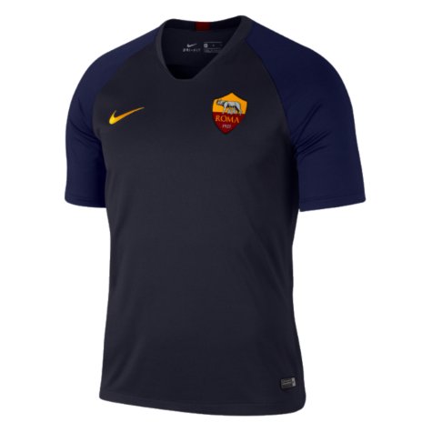 2019-2020 Roma Training Shirt (Dark Obsidian) (Smalling 6)