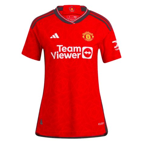 2023-2024 Man Utd Authentic Home Shirt (Ladies) (B Fernandes 8)