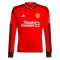 2023-2024 Man Utd Home Long Sleeve Shirt (Kids) (Neville 2)