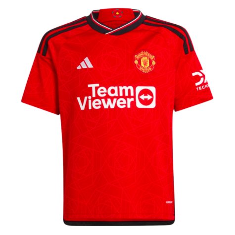 2023-2024 Man Utd Home Shirt (Kids) (Toone 7)