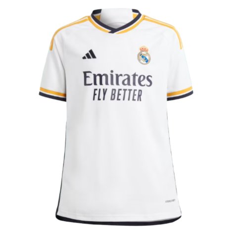 2023-2024 Real Madrid Home Shirt (Kids) (Bellingham 5)