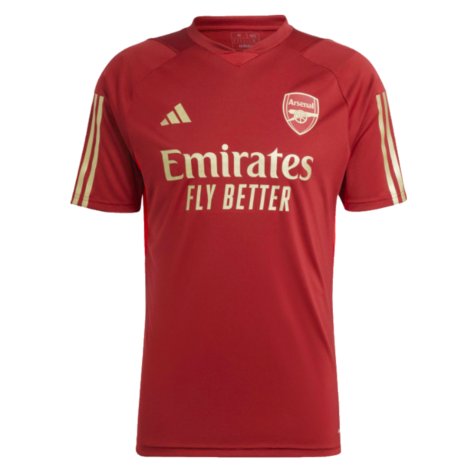 2023-2024 Arsenal Training Jersey (Red) (Martinelli 11)