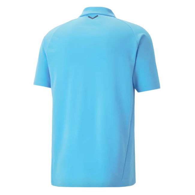 2023-2024 Man City Casuals Polo (Blue Wash)