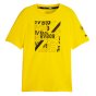 2023-2024 Borussia Dortmund FtblCore Graphic Tee (Yellow) (Guerreiro 13)