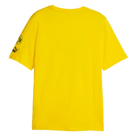 2023-2024 Borussia Dortmund FtblCore Graphic Tee (Yellow) (Brandt 19)