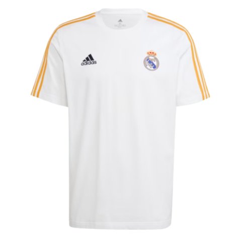 2023-2024 Real Madrid DNA Tee (White) (Tchouameni 18)
