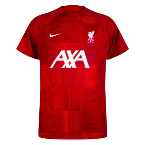 2023-2024 Liverpool Pre-Match Home Shirt (Red) (Henderson 14)