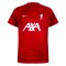 2023-2024 Liverpool Pre-Match Home Shirt (Red) (Mac Allister 10)