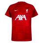 2023-2024 Liverpool Pre-Match Home Shirt (Red) (Jones 17)