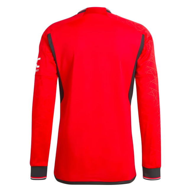 2023-2024 Man Utd Long Sleeve Home Shirt