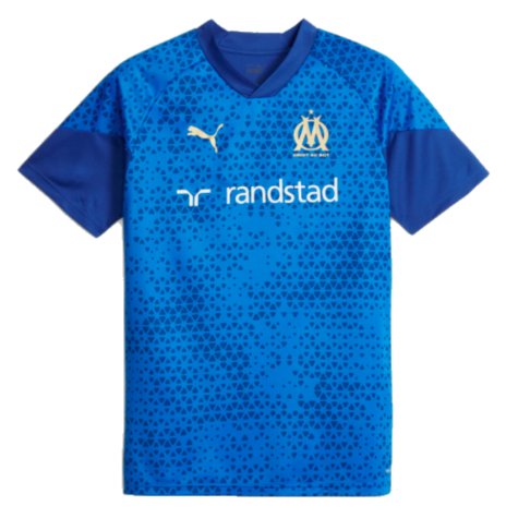 2023-2024 Marseille Training Jersey (Blue) (Ounahi 8)