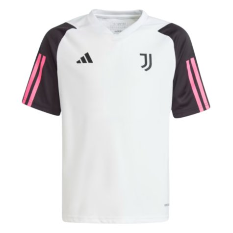 2023-2024 Juventus Training Shirt (White) - Kids (LOCATELLI 27)