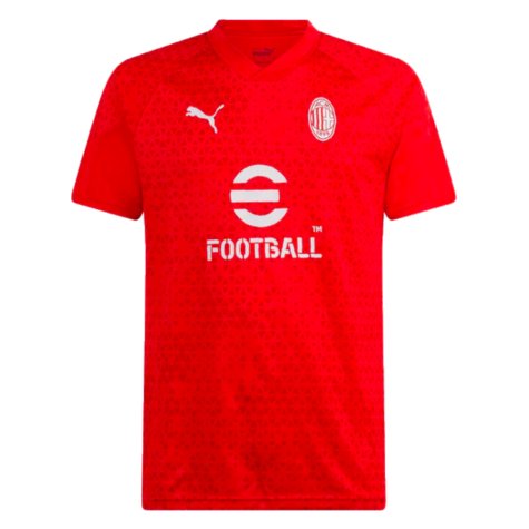 2023-2024 AC Milan Training Jersey (Red) (Giroud 9)