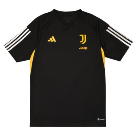 2023-2024 Juventus Training Shirt (Black) (LOCATELLI 27)
