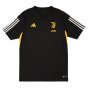 2023-2024 Juventus Training Shirt (Black) (DI MARIA 22)