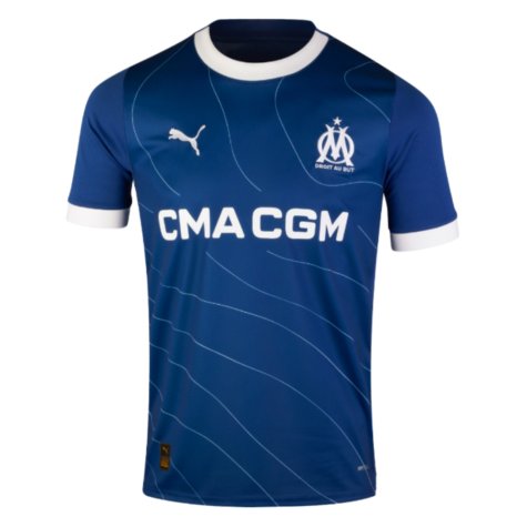 2023-2024 Marseille Away Shirt (Kids) (Bakambu 13)