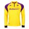 2023-2024 Fiorentina Half Zip Training Top (Yellow) (Batistuta 9)