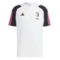 2023-2024 Juventus Training Shirt (White) (LOCATELLI 27)