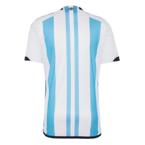 Argentina 2022 World Cup Winners Home Shirt (L MARTINEZ 22)