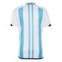 Argentina 2022 World Cup Winners Home Shirt (E FERNANDEZ 24)