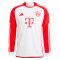 2023-2024 Bayern Munich Long Sleeve Home Shirt (Kids) (Goretzka 8)