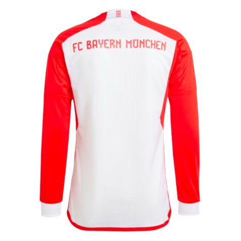 2023-2024 Bayern Munich Long Sleeve Home Shirt (Kids) (Upamecano 2)