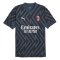 2023-2024 AC Milan Goalkeeper Home Shirt (Dark Night) (Your Name)