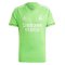 2023-2024 Real Madrid Home Goalkeeper Shirt (Solar Green) (Your Name)