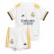 2023-2024 Real Madrid Home Baby Kit (Tchouameni 18)