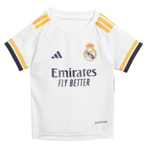 2023-2024 Real Madrid Home Baby Kit (Valverde 15)