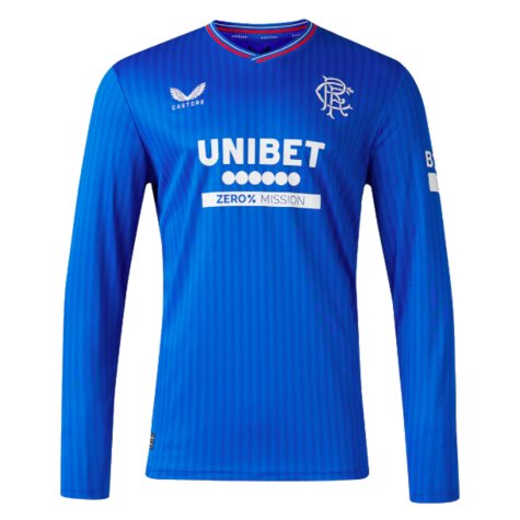 2023-2024 Rangers Long Sleeve Home Shirt (Ricksen 2)