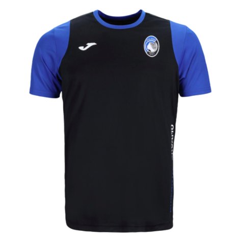 2023-2024 Atalanta Training Shirt (Black) (Your Name)