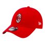 2023-2024 AC Milan Core 9Forty Adjustable Cap (Red)