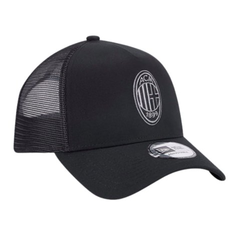 2023-2024 AC Milan Trucker Cap (Black)